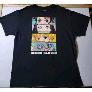 Demon Slayer Shirt Kimetsu No Yaiba Men's Size XL Anime